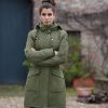 Parka de equitación Kopenhagen oliva - Imagen 4
