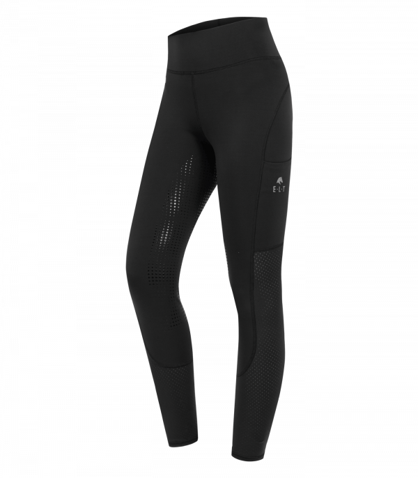 Leggins de equitación Hanna Mesh High Waist negro