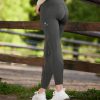 Leggins de equitación Hanna Mesh High Waist fango - Imagen 3