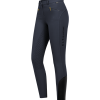Pantalones de equitación con inserciones de silicona Lucy Glam azul noche - Imagen 4