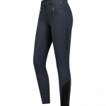 Pantalones de equitación con inserciones de silicona Lucy Glam azul noche