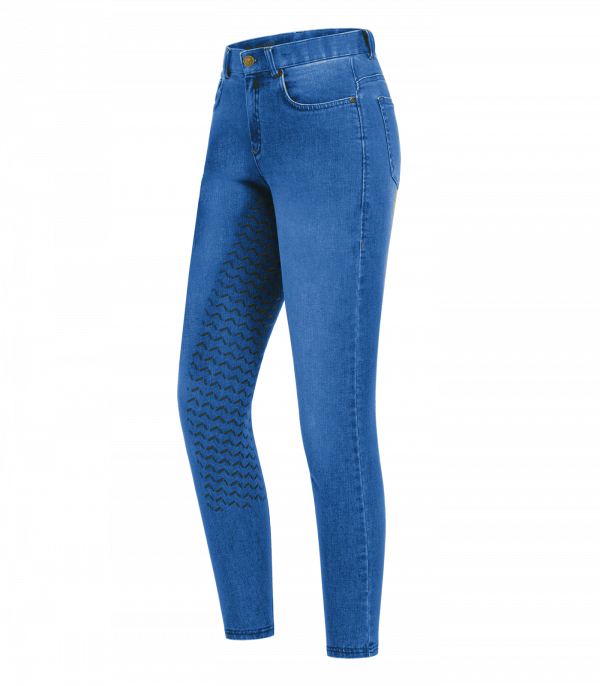 Pantalones jeans de equitación Luna azul jeans