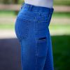 Pantalones jeans de equitación Luna azul jeans - Imagen 4