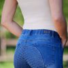 Pantalones jeans de equitación Luna azul jeans - Imagen 5