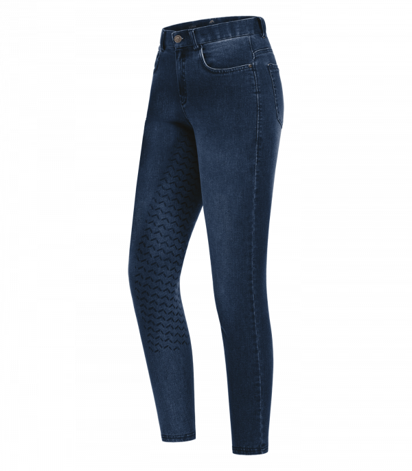Pantalones jeans de equitación Luna azul oscuro