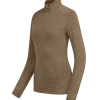 Camiseta funcional con cremallera Milano capuchino melange - Imagen 5