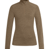Camiseta funcional con cremallera Milano capuchino melange - Imagen 6
