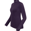 Camiseta de cuello alto Madison morado oscuro - Imagen 6