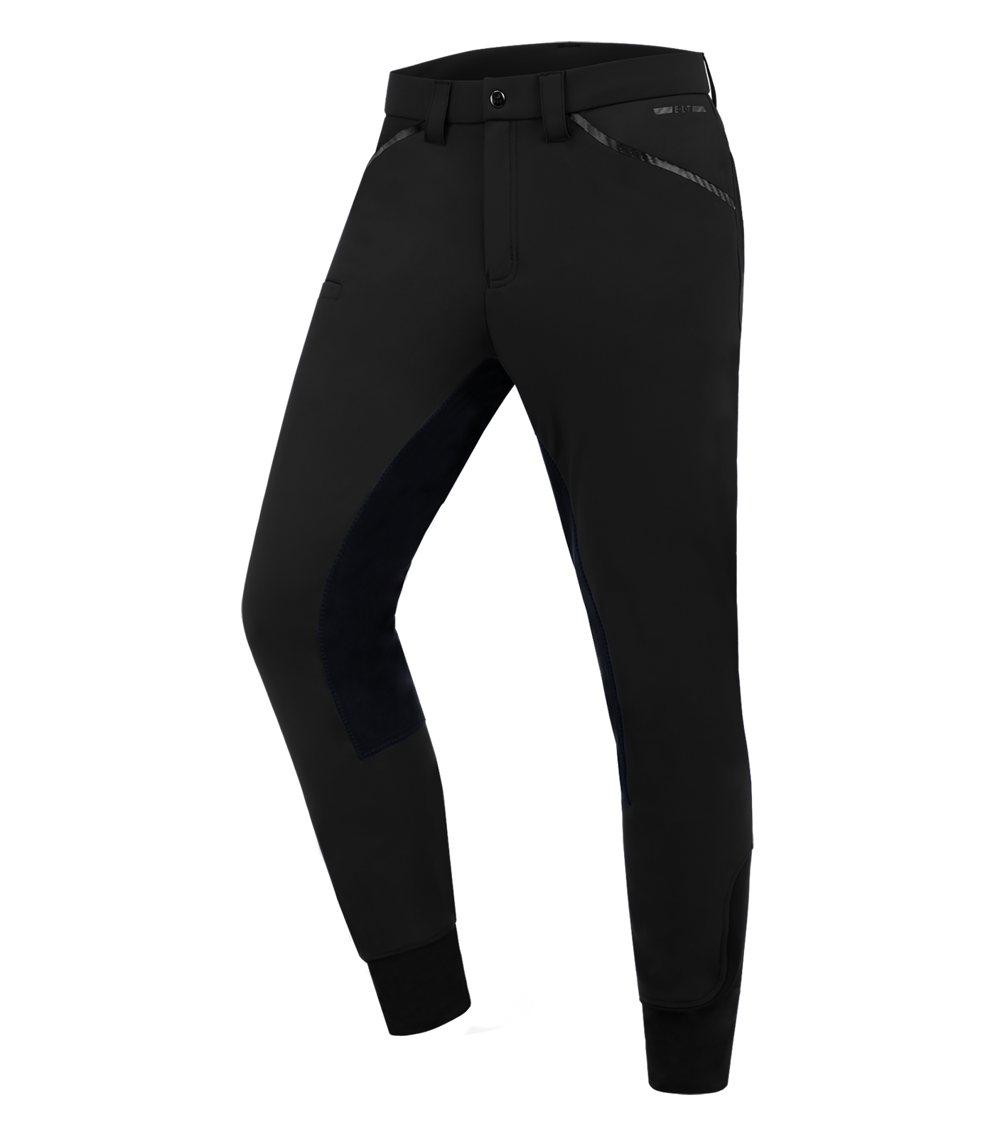 Pantalones de equitación Matteo Classic, para hombre negro - Imagen 3
