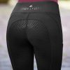 Leggins de equitación térmicos Milla negro - Imagen 2