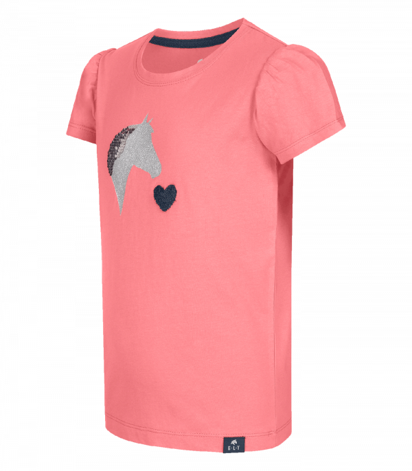 Camiseta Lucky Lily, para niños rosa rojo/Lucky Heart