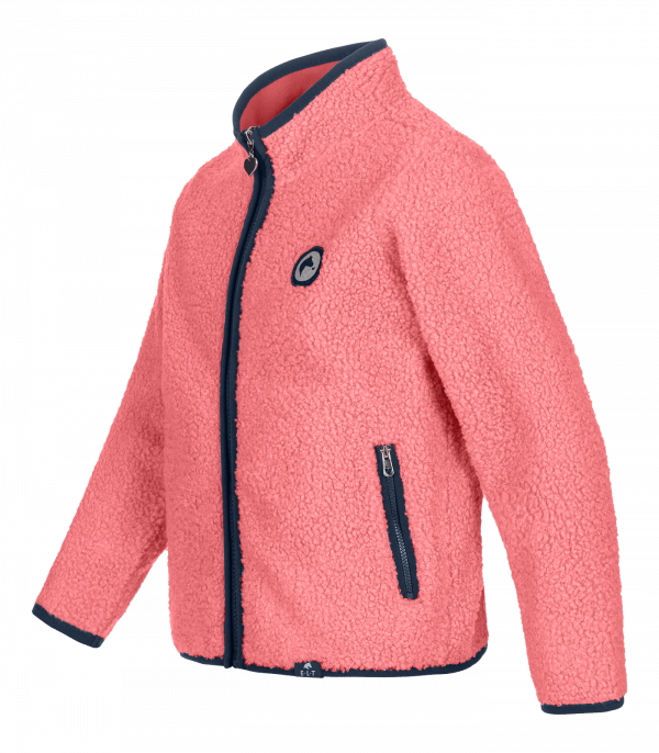 Chaqueta polar Lucky Lana, para niños rosa rojo/Lucky Heart