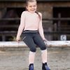 Leggins de equitación térmicos Lucky Leni, para niños azul noche/Lucky - Imagen 4