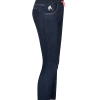 Leggins jeans de equitación Lucky Lia, para niños azul noche/Lucky Heart - Imagen 3