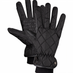 Guantes de equitación Diamond, para invierno negro