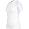 Camiseta funcional con cremallera Nancy blanco - Imagen 5