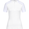 Camiseta funcional con cremallera Nancy blanco - Imagen 6