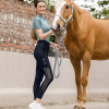 Leggings de equitación Nina azul intenso - Imagen 3
