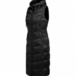 Chaleco largo ligero Ostende negro