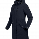 Parka de equitación de invierno de rendimiento Ontario azul intenso
