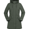 Parka de equitación de invierno de rendimiento Ontario oliva oscuro - Imagen 2