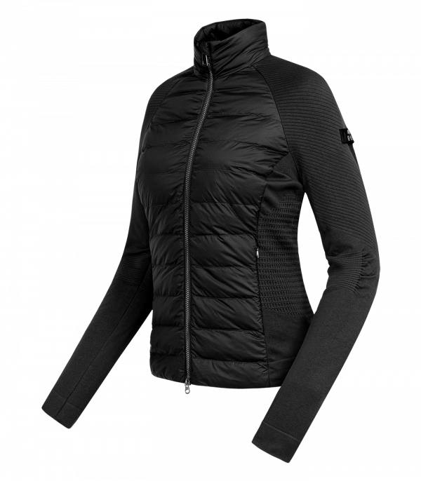 Chaqueta acolchada híbrida Oregon negro