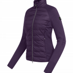 Chaqueta acolchada híbrida Oregon morado oscuro