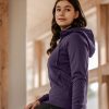 Chaqueta con capucha Orlando morado oscuro - Imagen 2