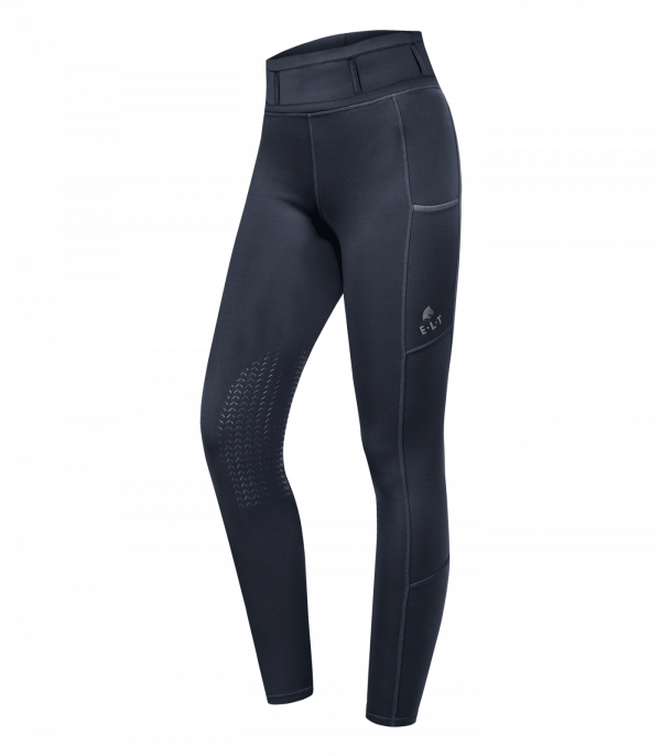 Leggins de equitación Ella, rodilla Silikon azul noche