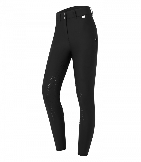 Pantalón de equitación de rendimiento Odette silicona blanco