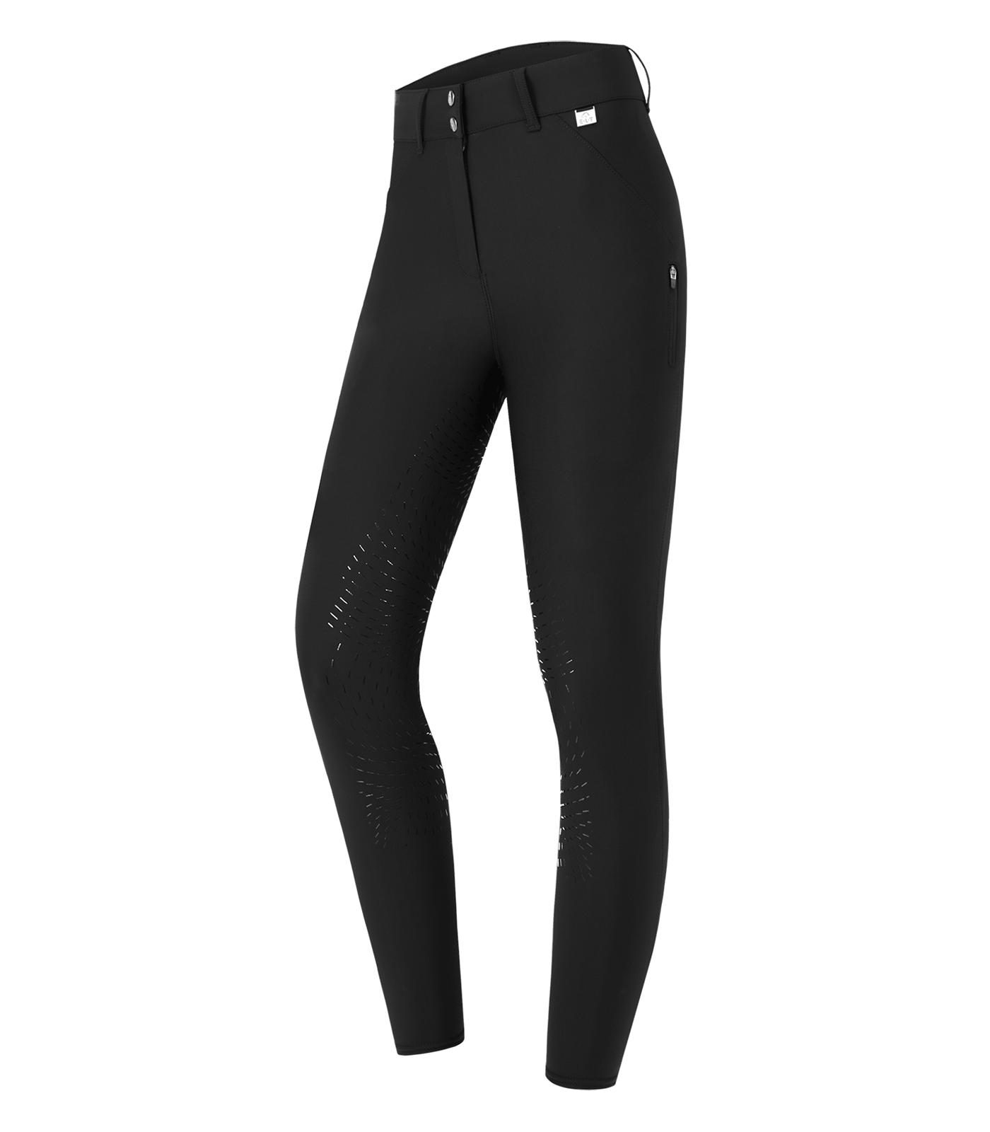 Pantalón de equitación de rendimiento Odette silicona negro