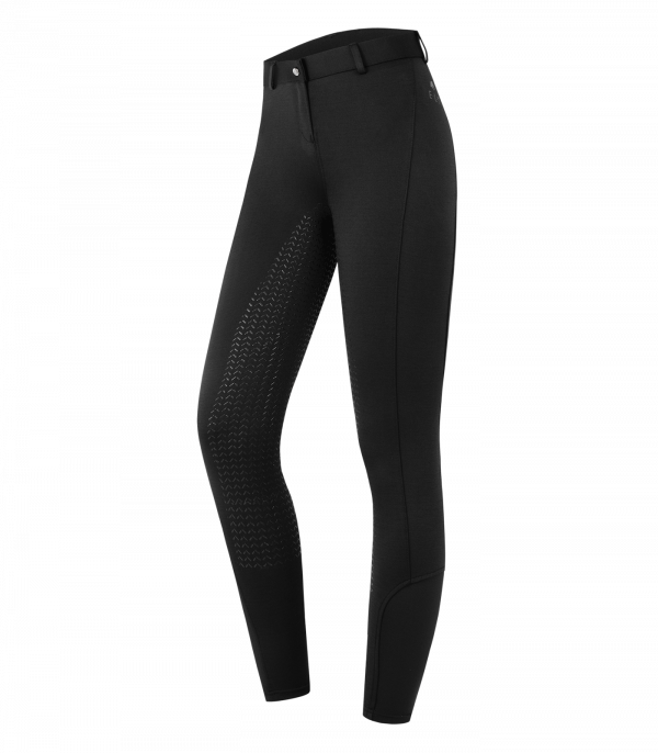 Pantalones de equitación Essential Silikon, para mujer negro