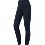 Pantalones de equitación Essential, rodilla Silikon, para mujer azul intenso
