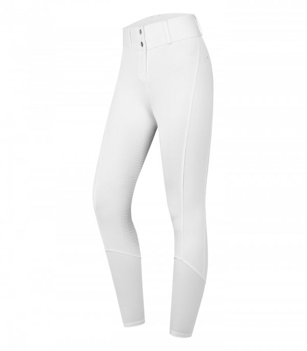 Pantalones de equitación Essential High Waist Silikon blanco
