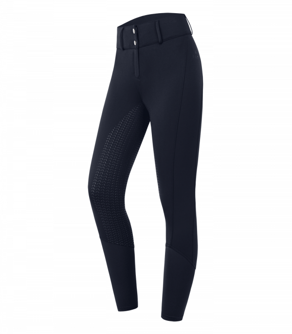 Pantalones de equitación Essential High Waist Silikon azul intenso