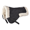 Almohadilla de borreguito sintético para mantilla negro/natural - Imagen 3