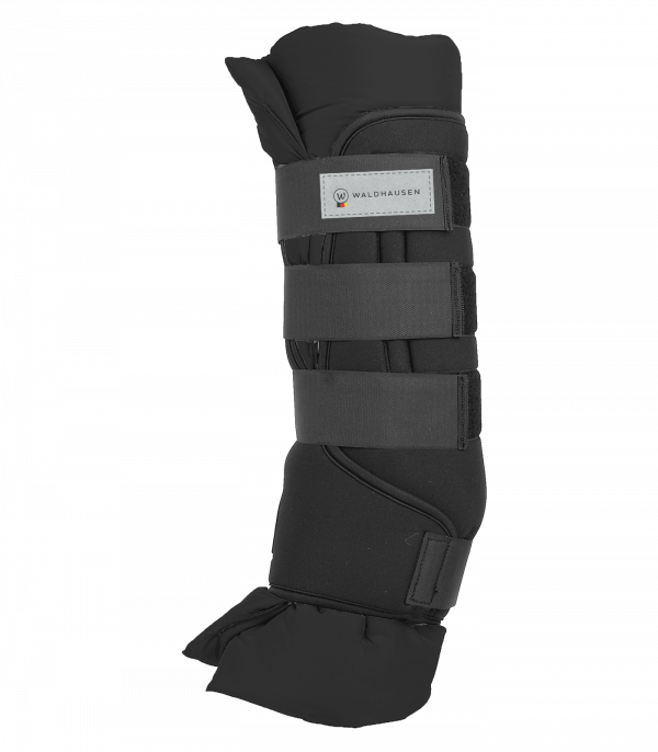 Protectores de menudillos de descanso, set de un par negro/negro