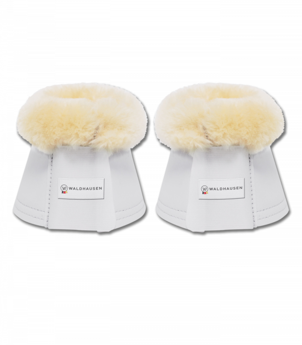 Campanas de borreguito, set de un par blanco