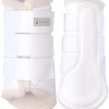 Protectores delanteros de caña para doma clásica Soft blanco - Imagen 3