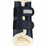 Protectores delanteros de caña para doma clásica Comfort azul noche