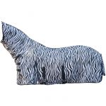 HKM Manta anti-moscas con cuello -Zebra- con cinturó