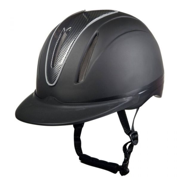 HKM Casco de montar -Carbon Art-