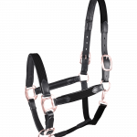 Cabezada STAR MIX negro/oro rosa