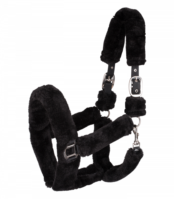 Cabezada Cozy negro/plata