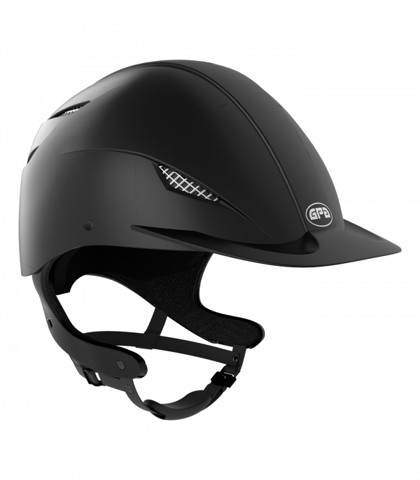 GPA Casco de equitación EASY SPEED AIR TLS negro mate