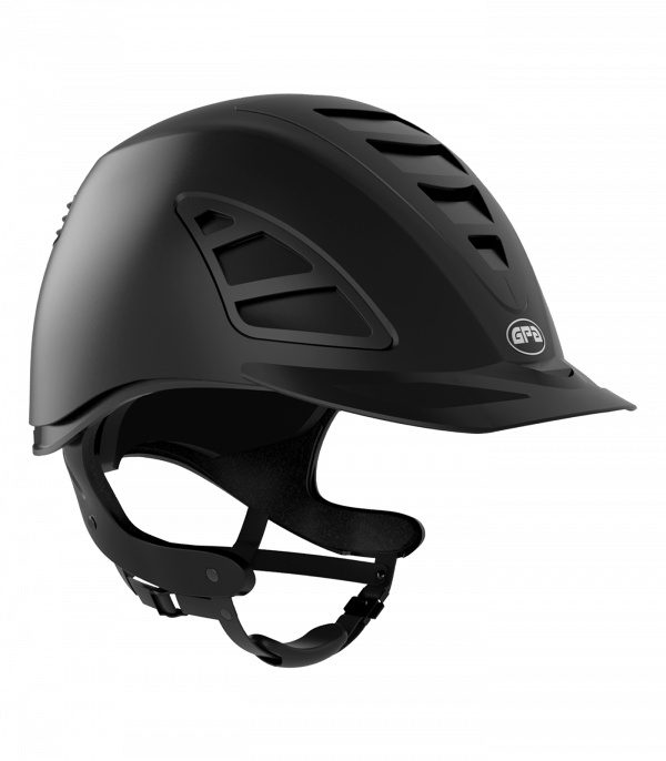 GPA Casco de equitación 4S SPEED AIR TLS negro mate