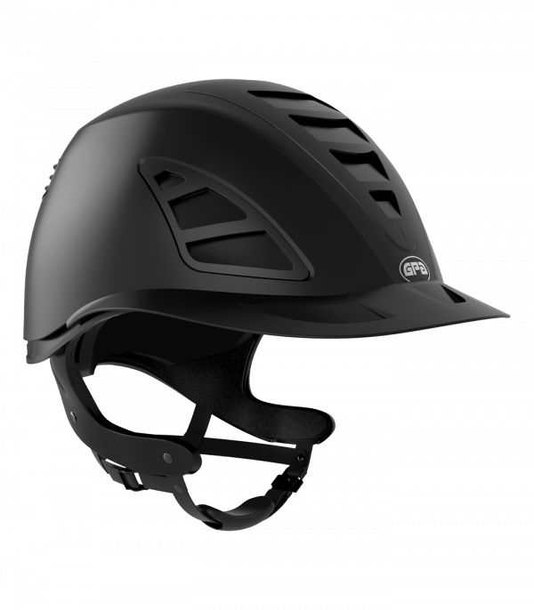 GPA Casco de equitación 4S First Lady TLS negro mate