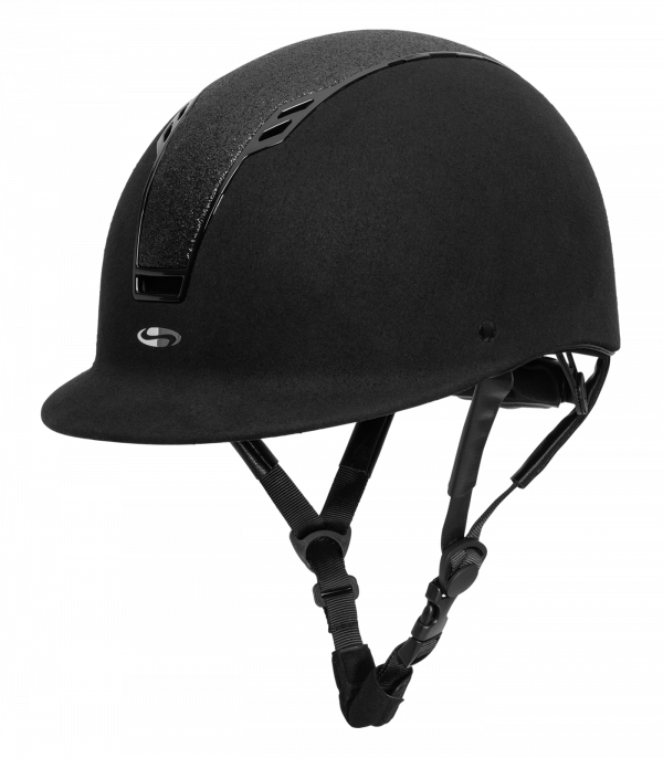 SWING Casco H22 Shine negro velvet/shine