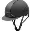 Casco de equitación H24 cromo de SWING negro mate - Imagen 20