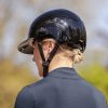 Casco de equitación H24 Lady glossy de SWING negro brillo - Imagen 7